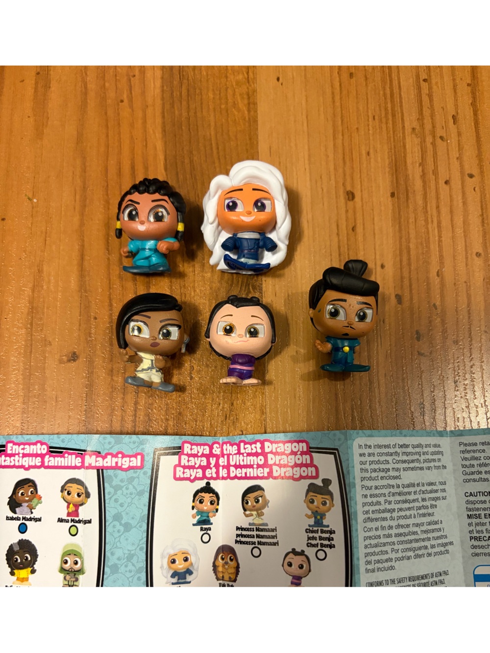 5-Piece Raya & The Last Dragon Disney Doorables
